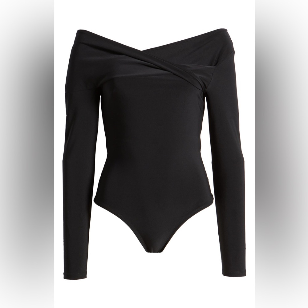 Megan Renee Off the Shoulder Bodysuit - Size S